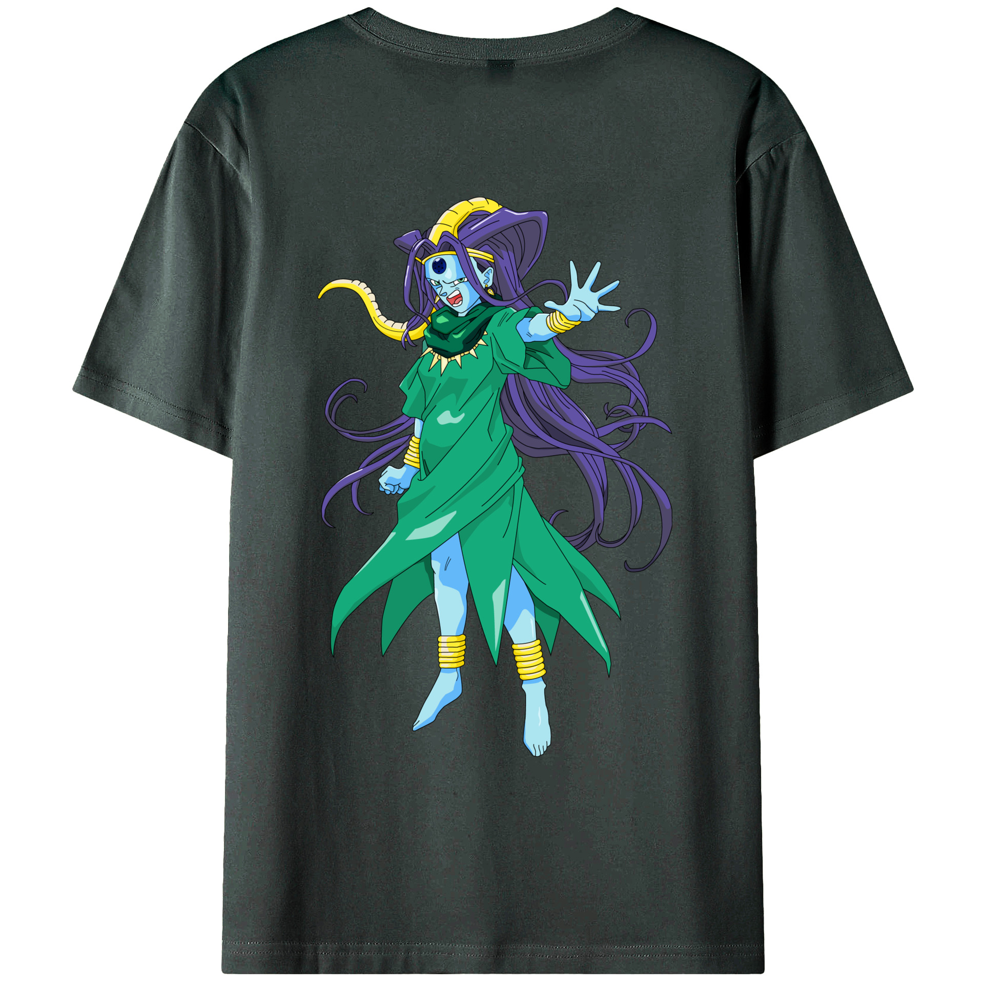 （画像用） ドラゴンボール DRAGON BALL 綿100％ メンズ半袖Tシャツ（バックプリント） 通気性